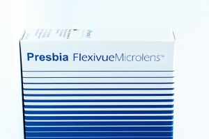 עדשת ה- Flexivue™ Microlens של חברת Presbia